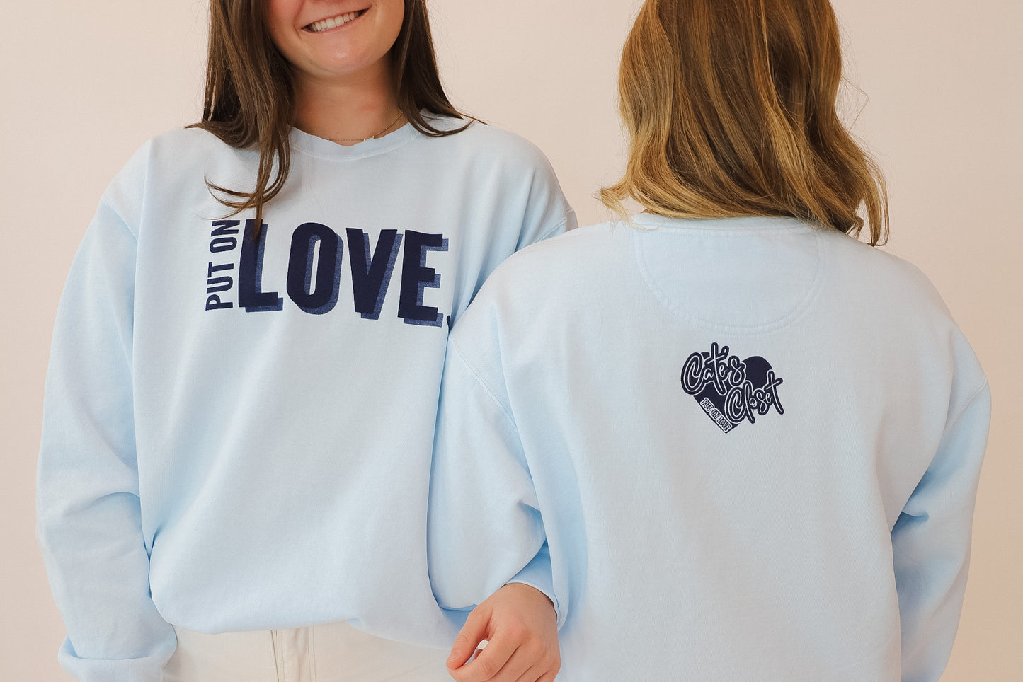 Blue Put On Love Sweatshirt