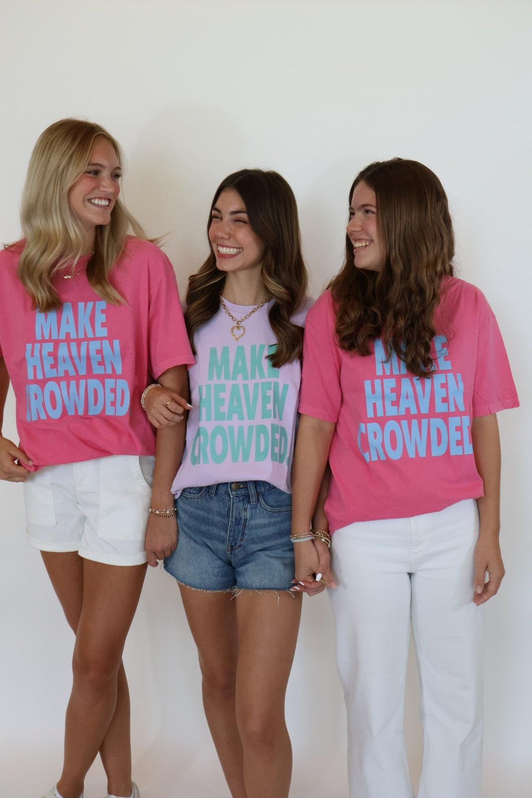 Make Heaven Crowded Tee - Pink