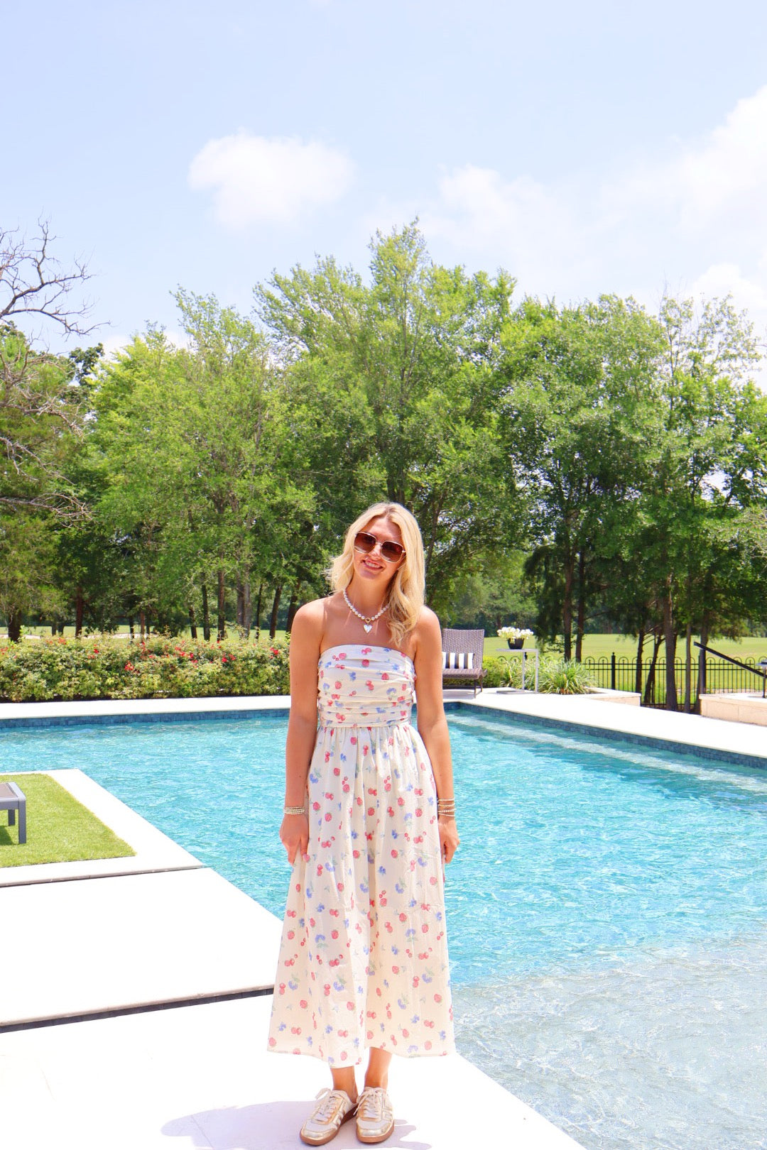 Fruit Maxi Dress