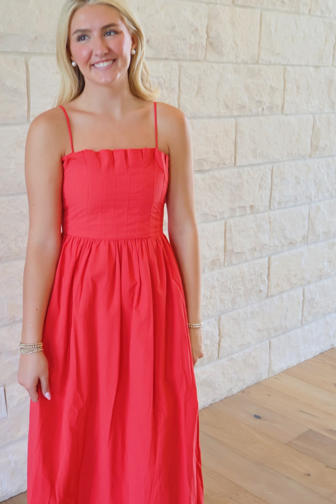 The Meadow Dress - Red