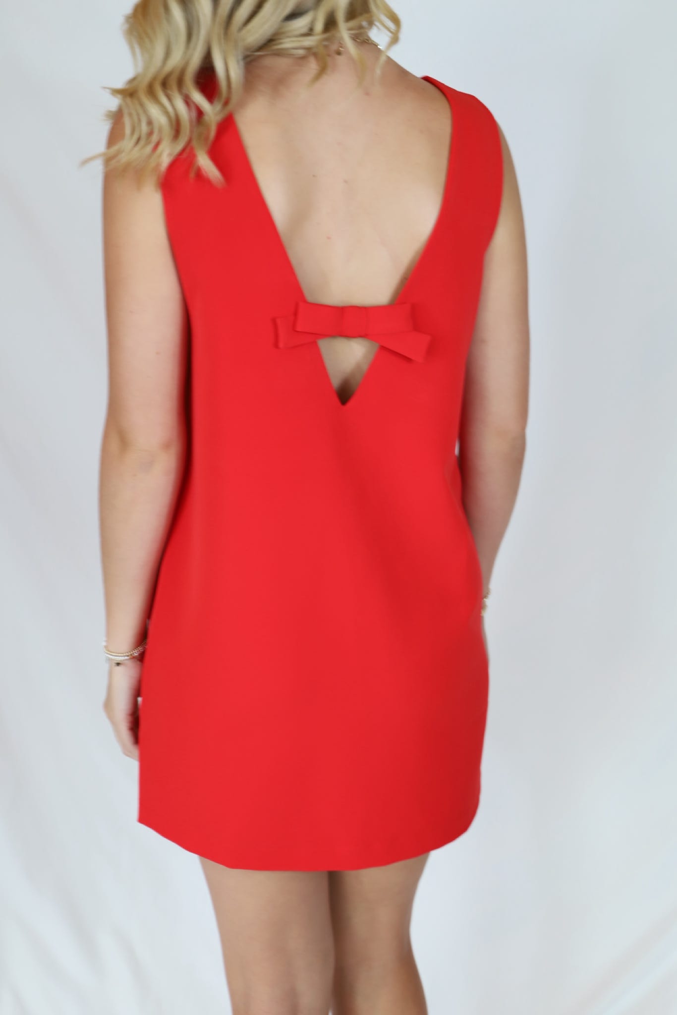 Scarlett Mini Bow Back Dress
