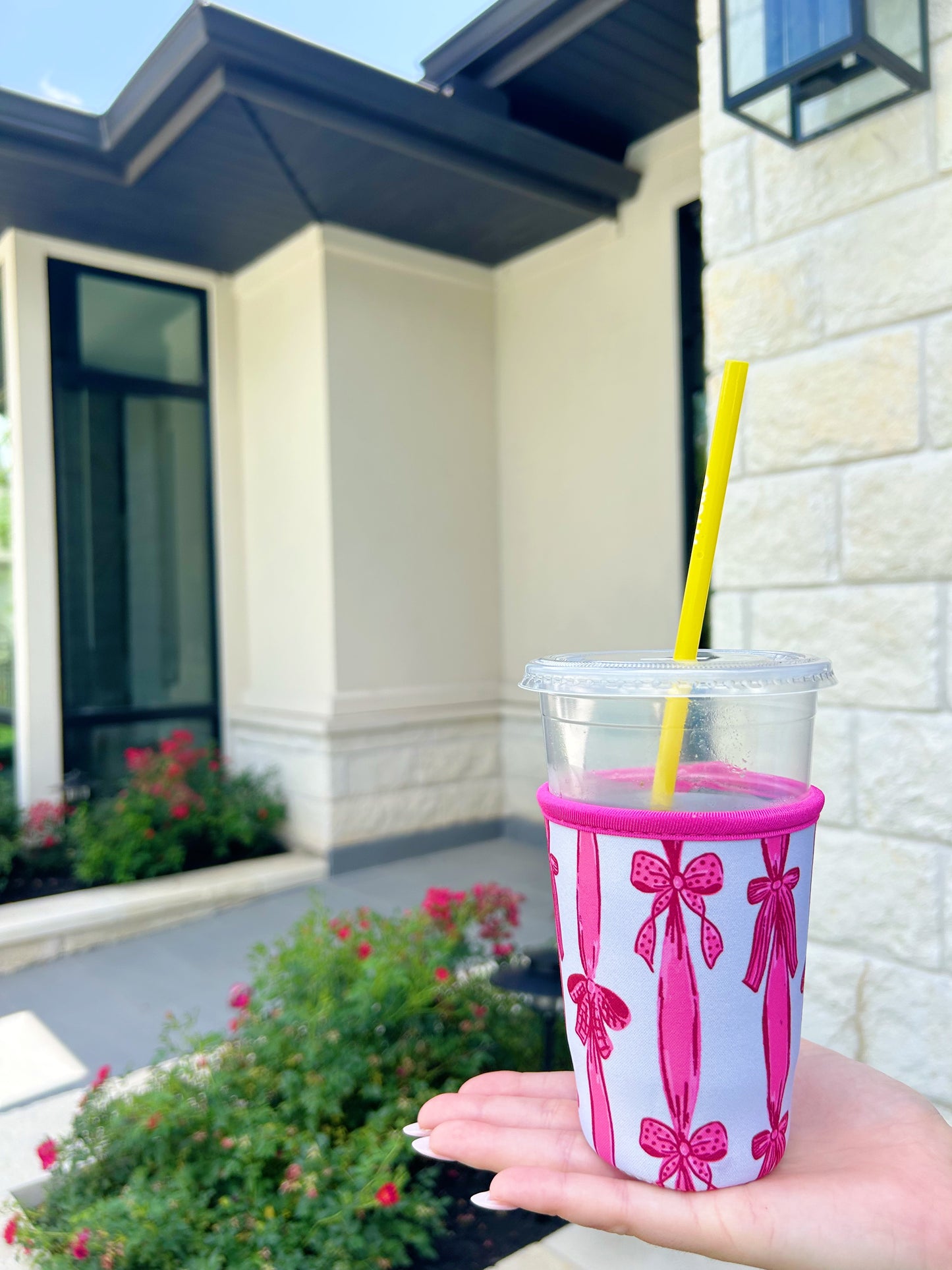 Coffee Koozie Pink