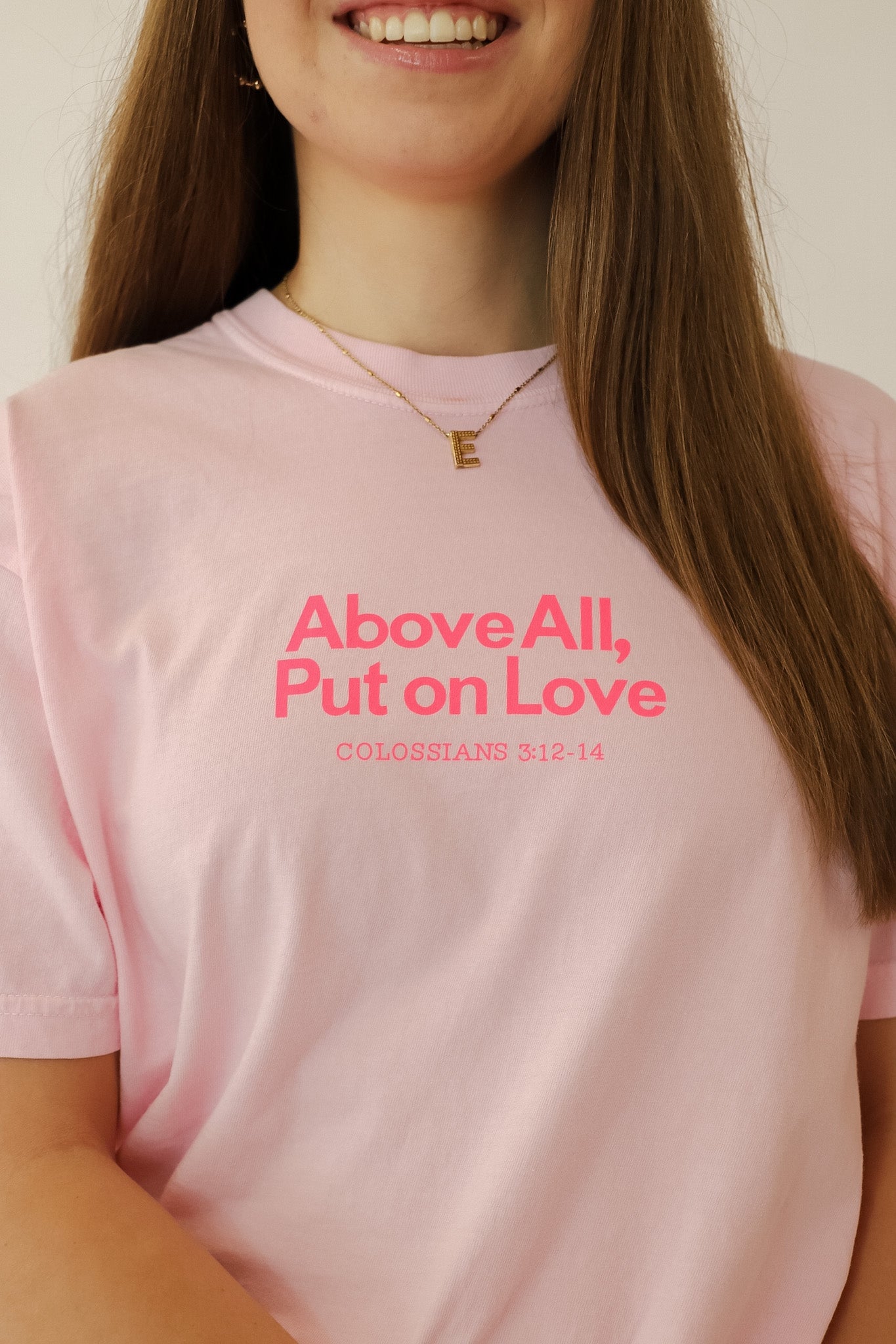 Light Pink Put On Love Tee