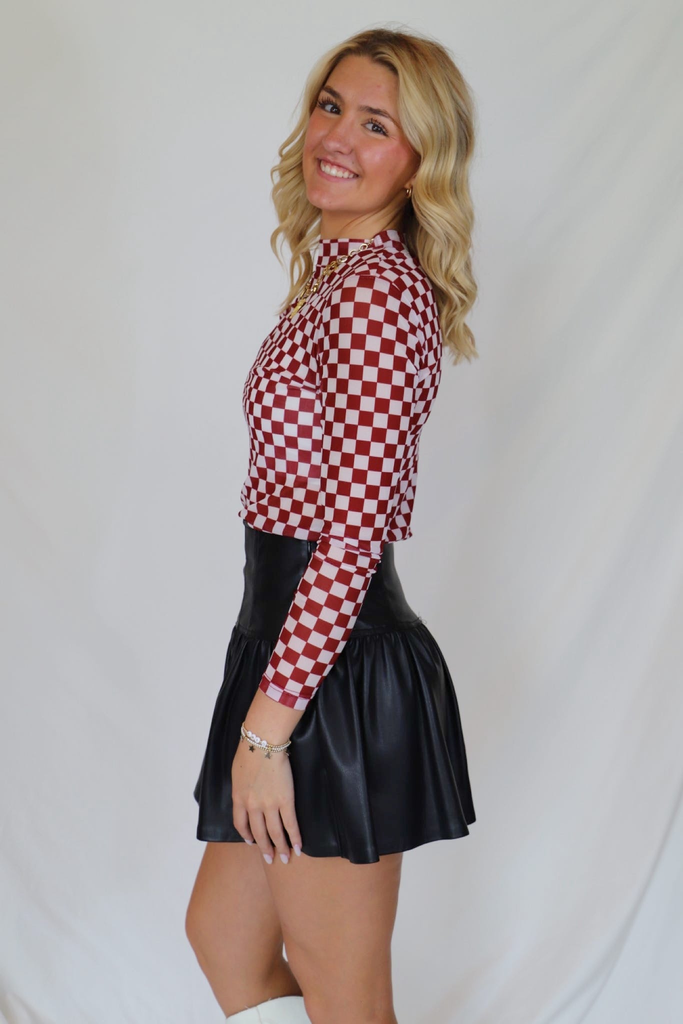 Aggie Spirit Mesh Top