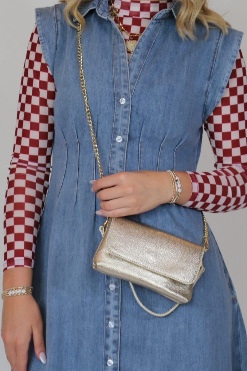 Claire's Leather Crossbody