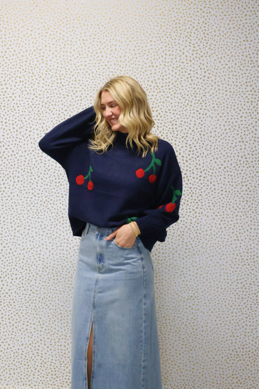 Cherry Sweater