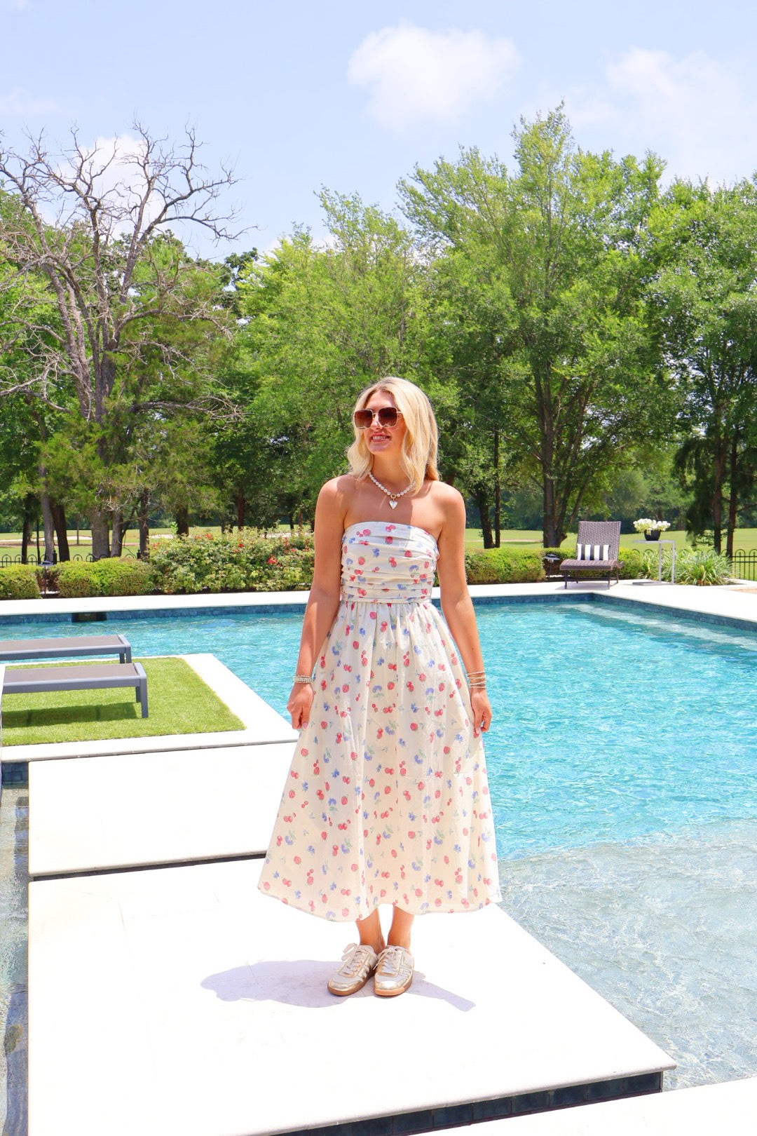 Fruit Maxi Dress