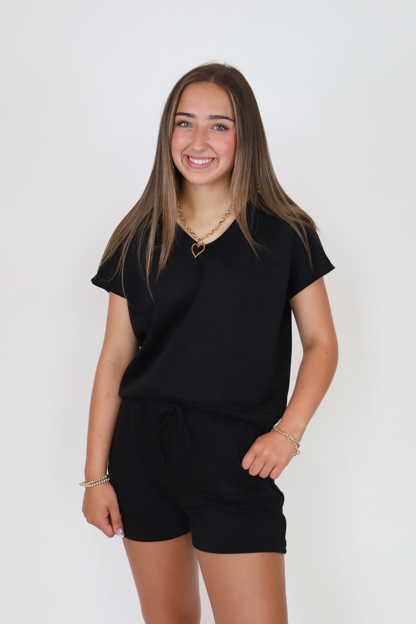 Black Short Set