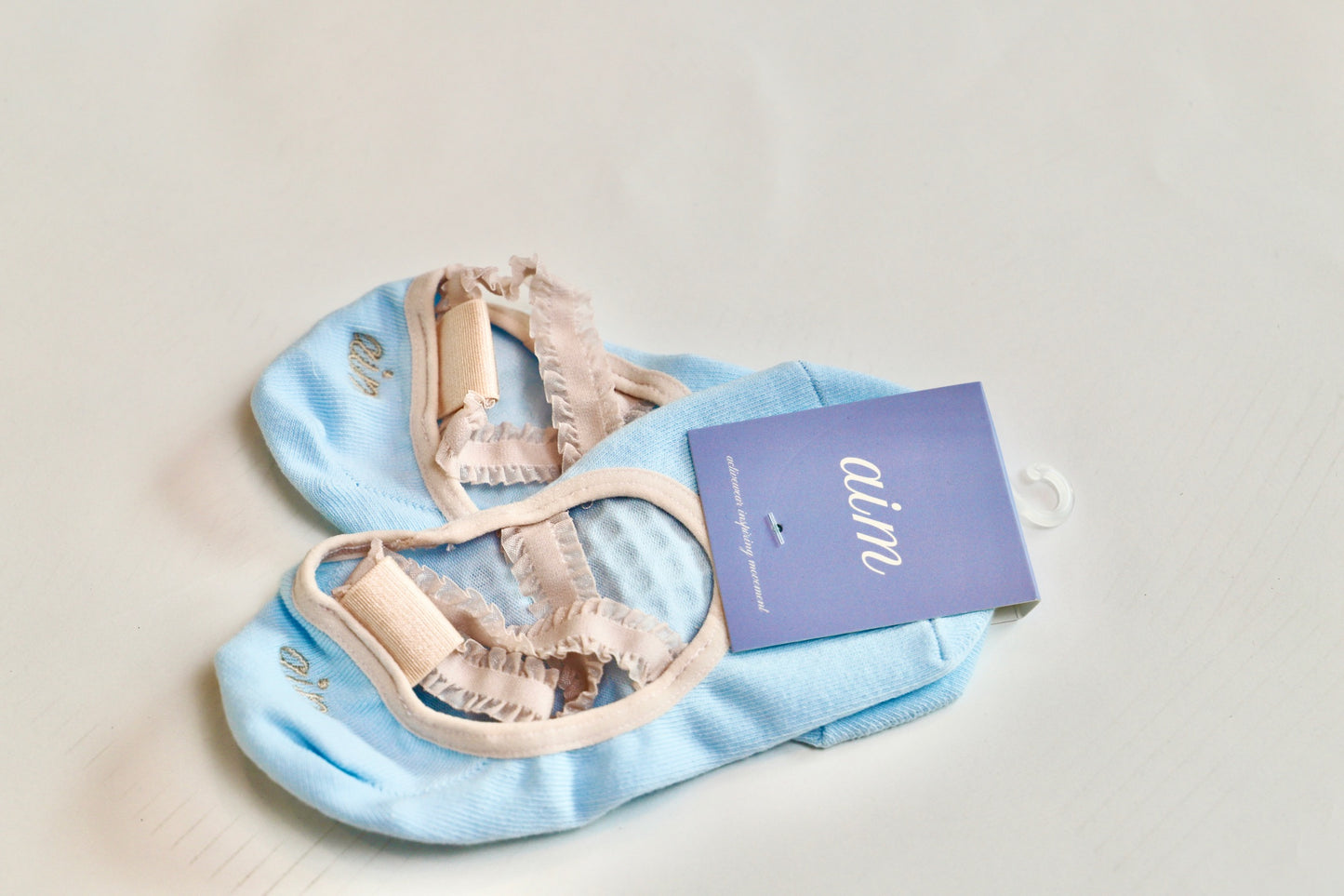 Pilates Super Grip Ballet Sock - Blue