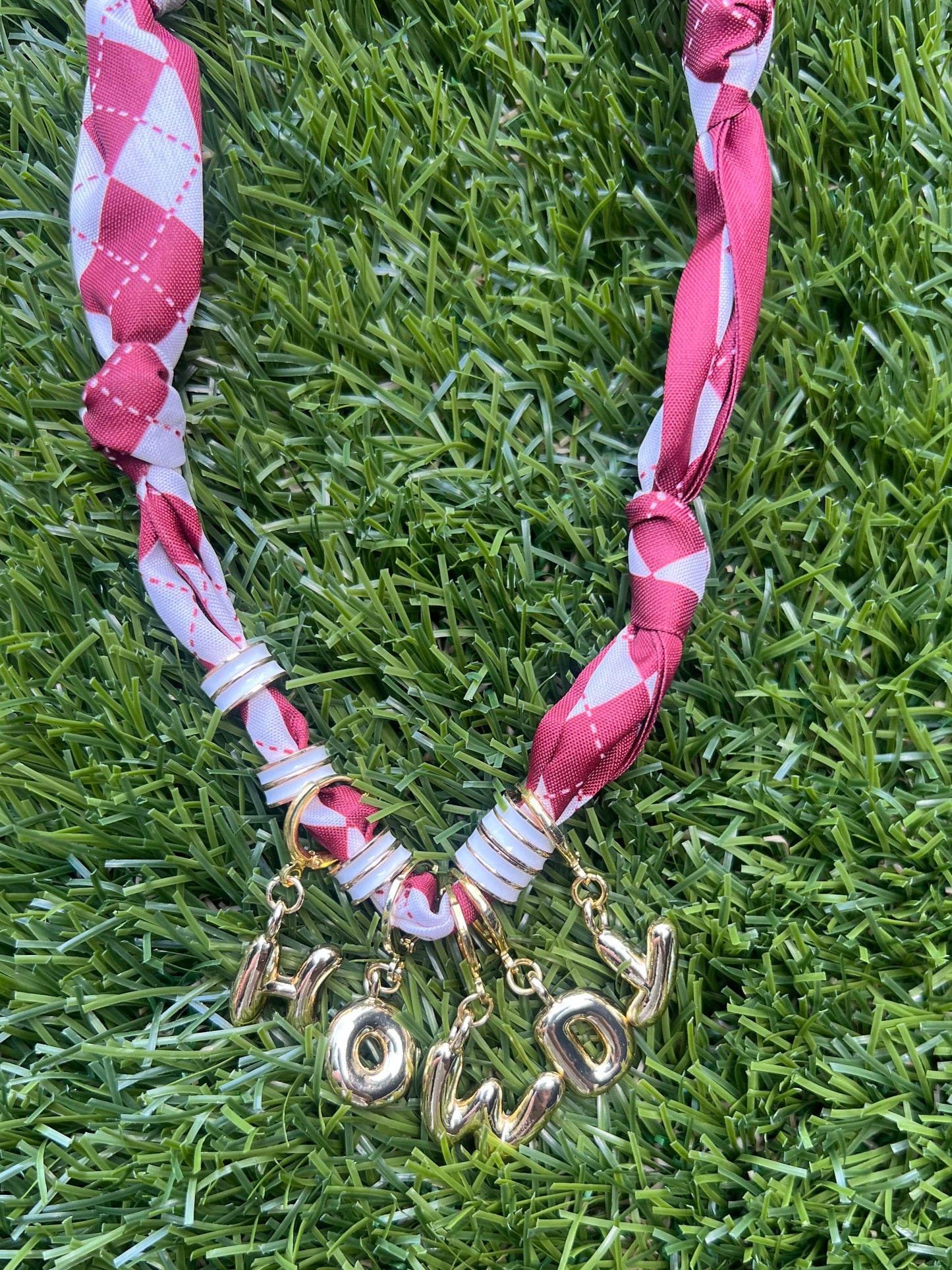 Aggie Charm Necklace- Howdy