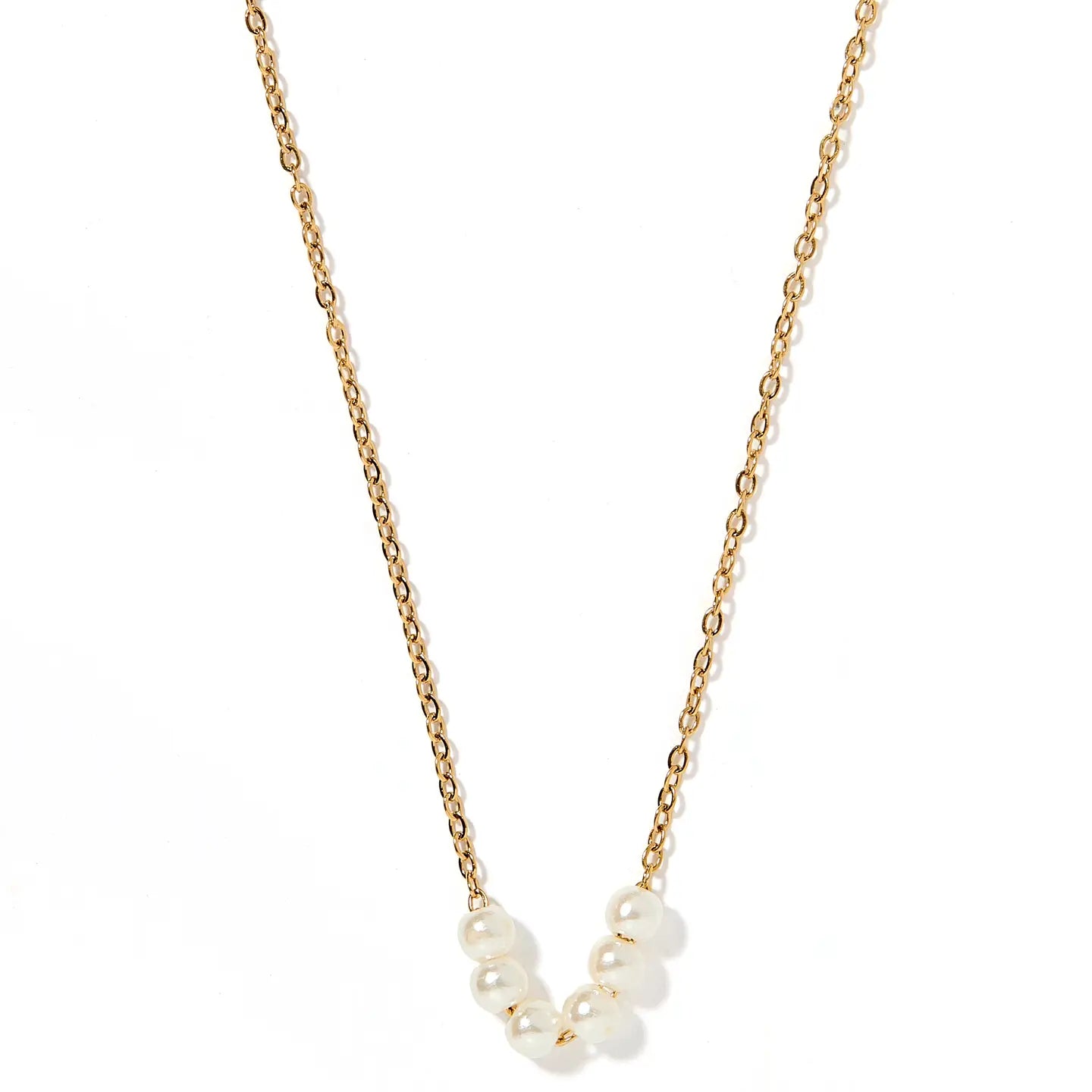 Linny Co Delta Pearl Necklace