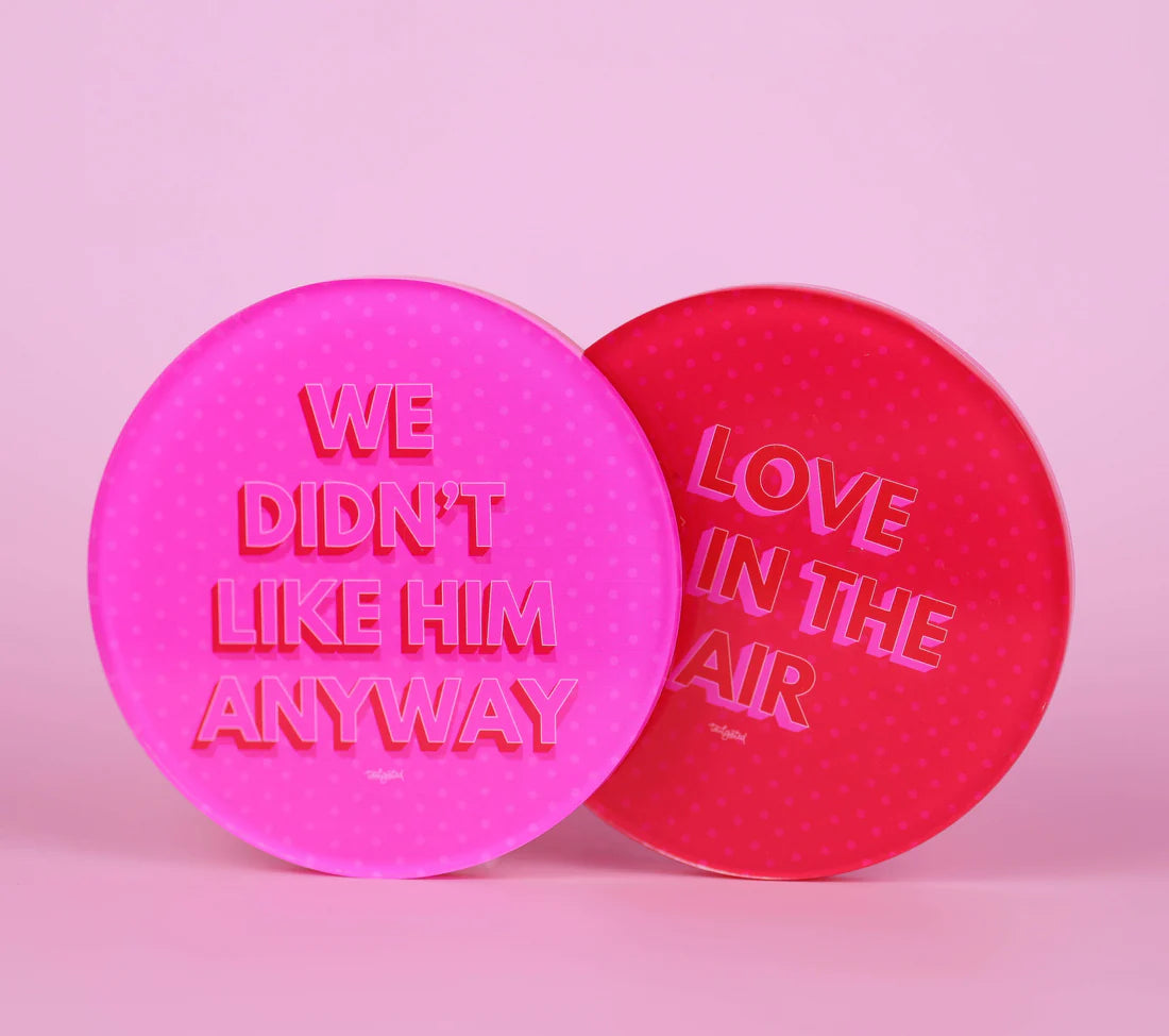 Acrylic Coasters-Love is In the Air