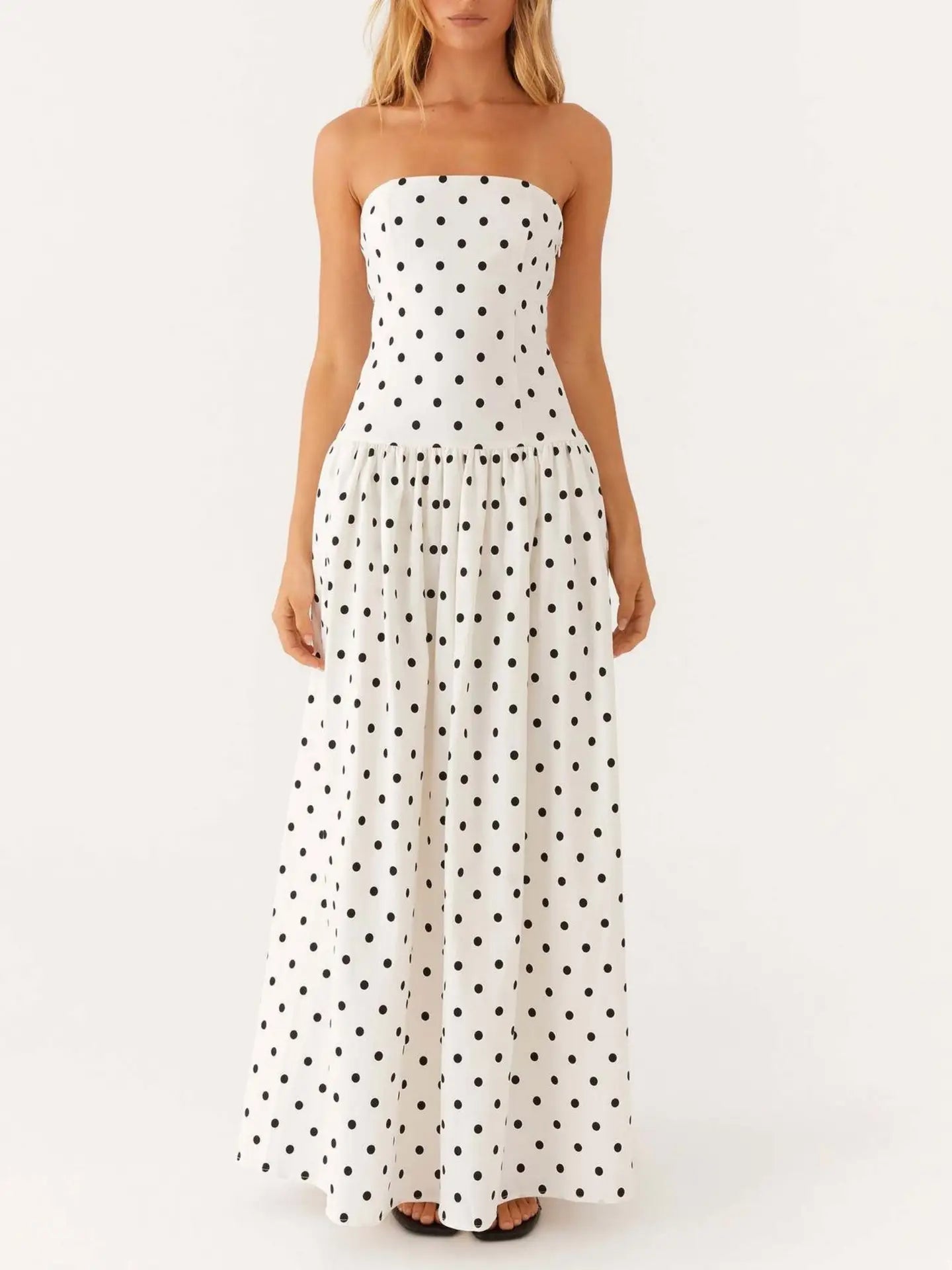 Polka Dot Party-White