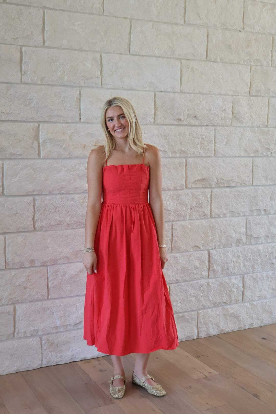 The Meadow Dress - Red