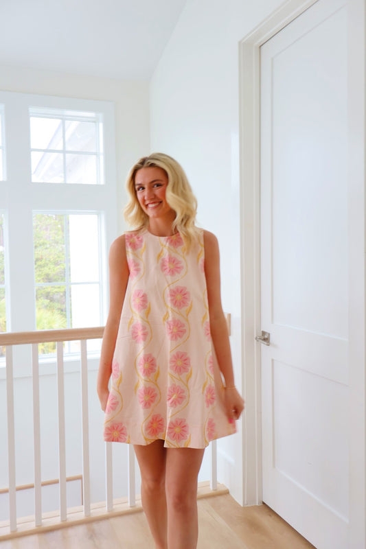 Linen Shift Dress