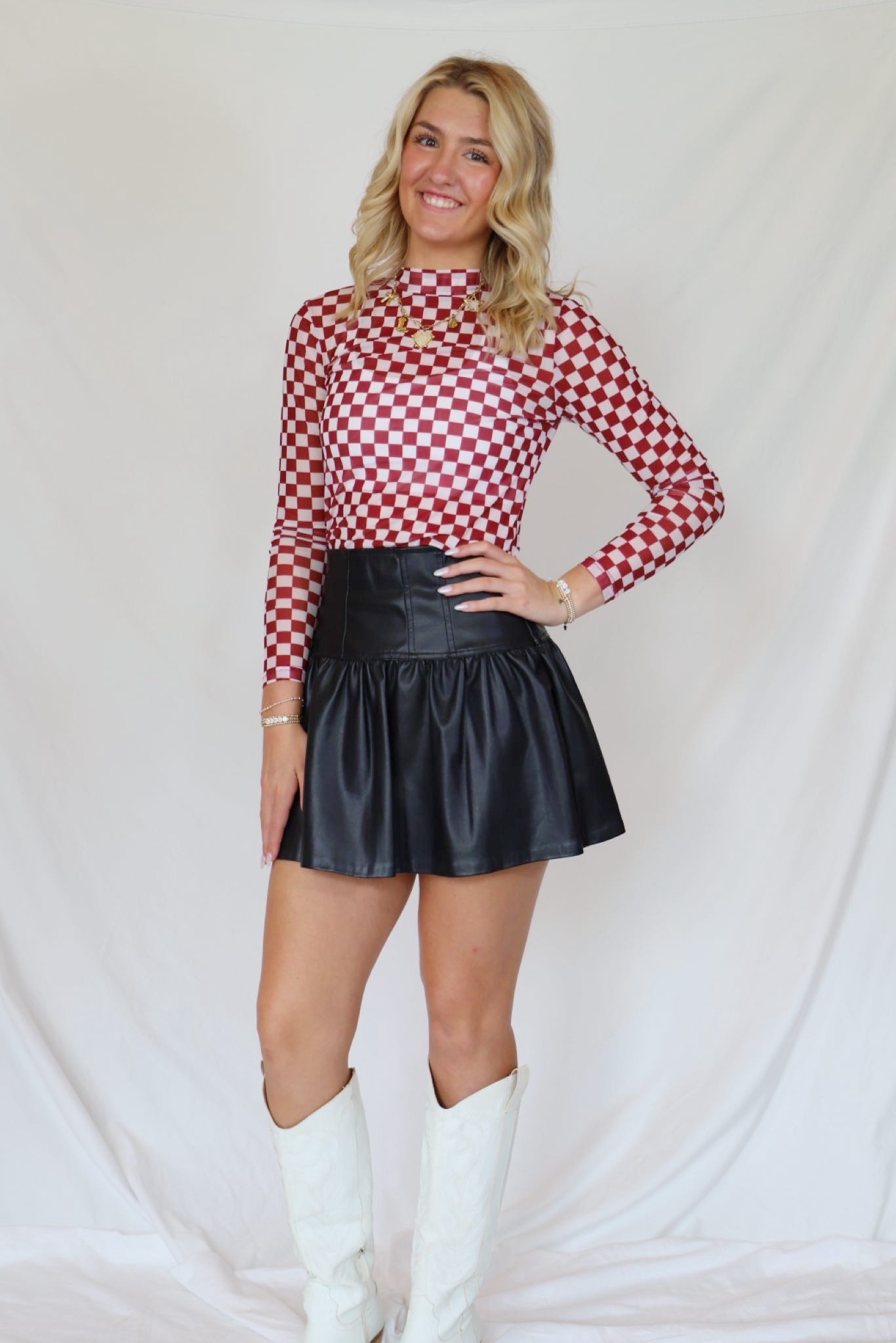 Aggie Spirit Mesh Top