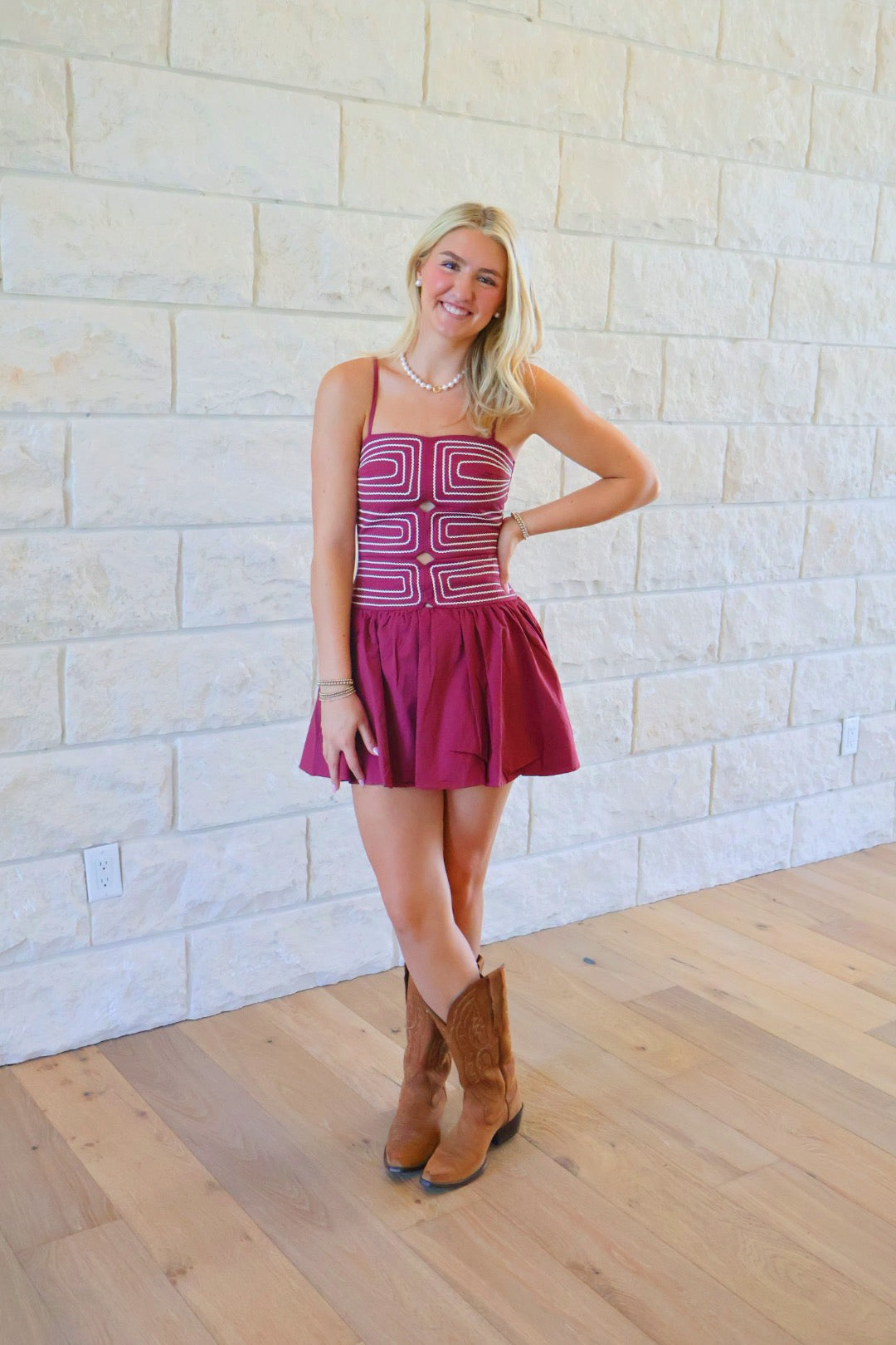 Aggie Cutout Mini Dress