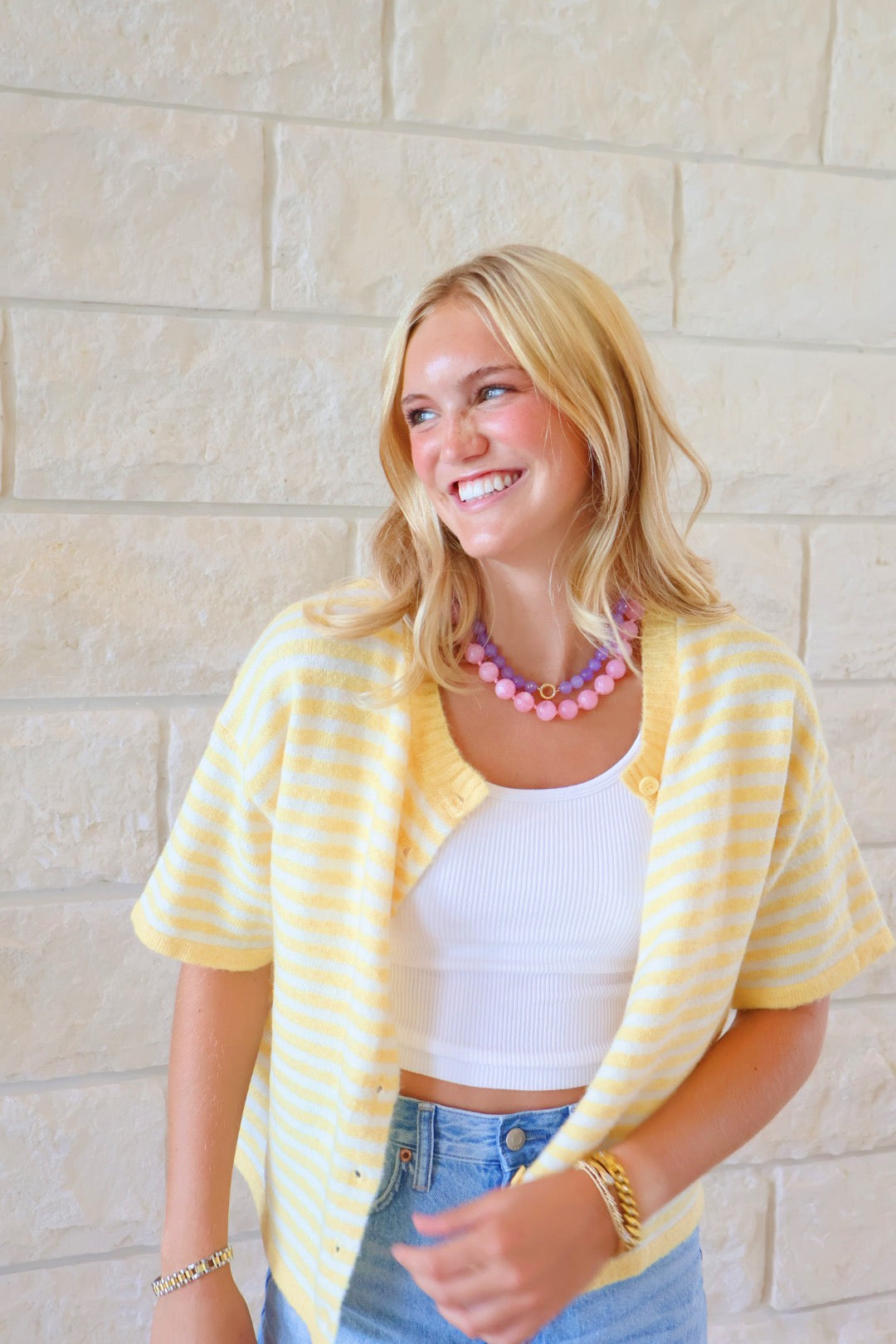 Sunshine Stripe Sweater