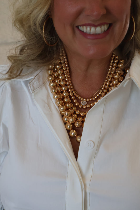 Layered Gold Magnetic Beads