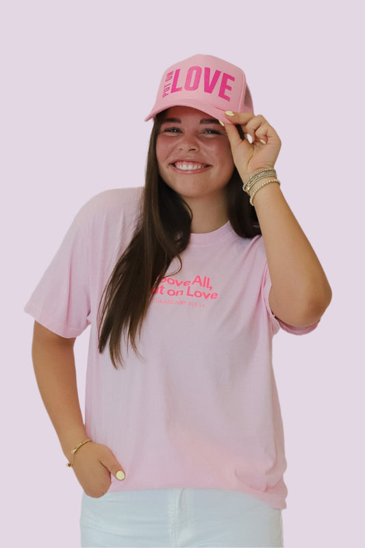 Light Pink Put On Love Tee