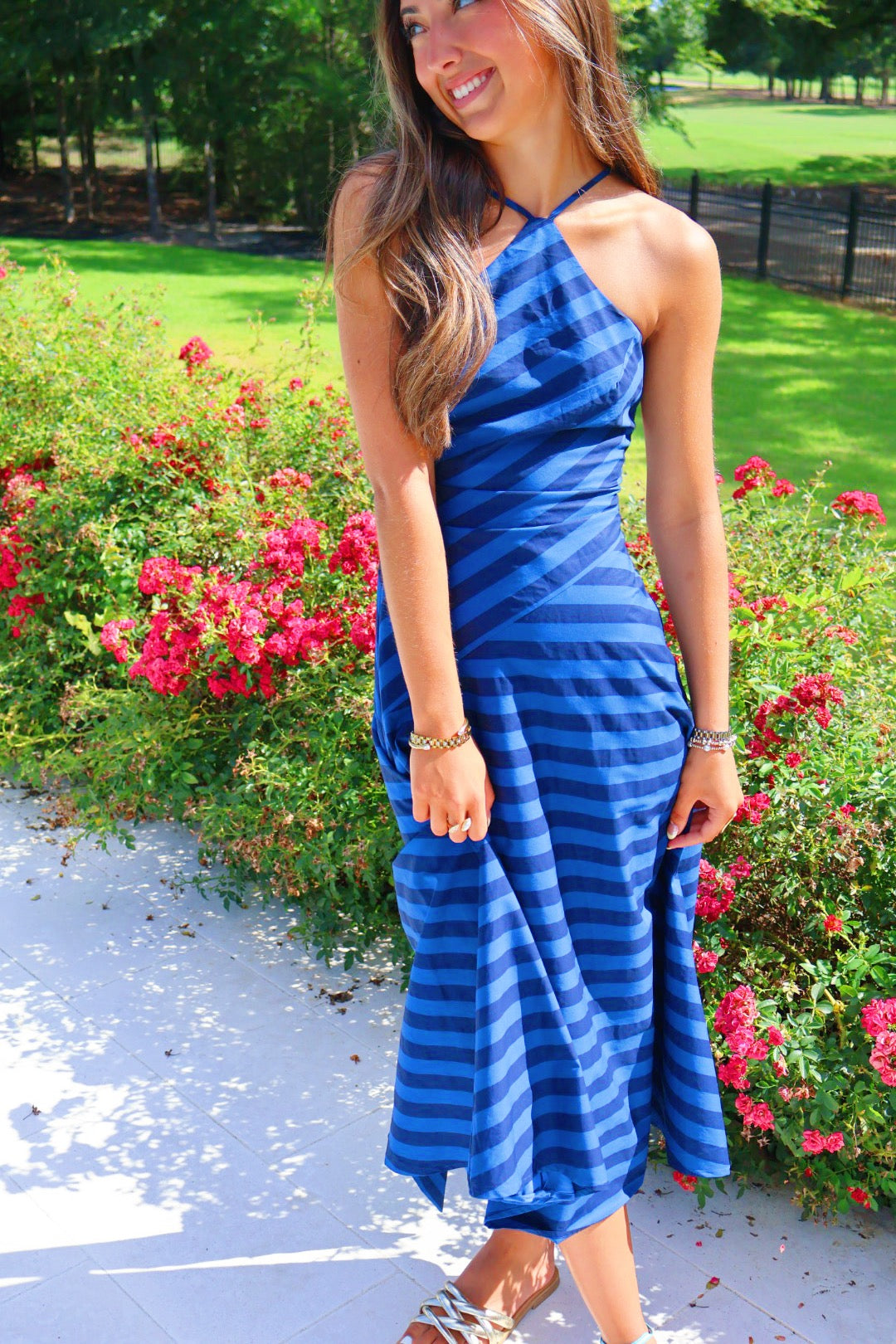 The Navy Wrap Dress
