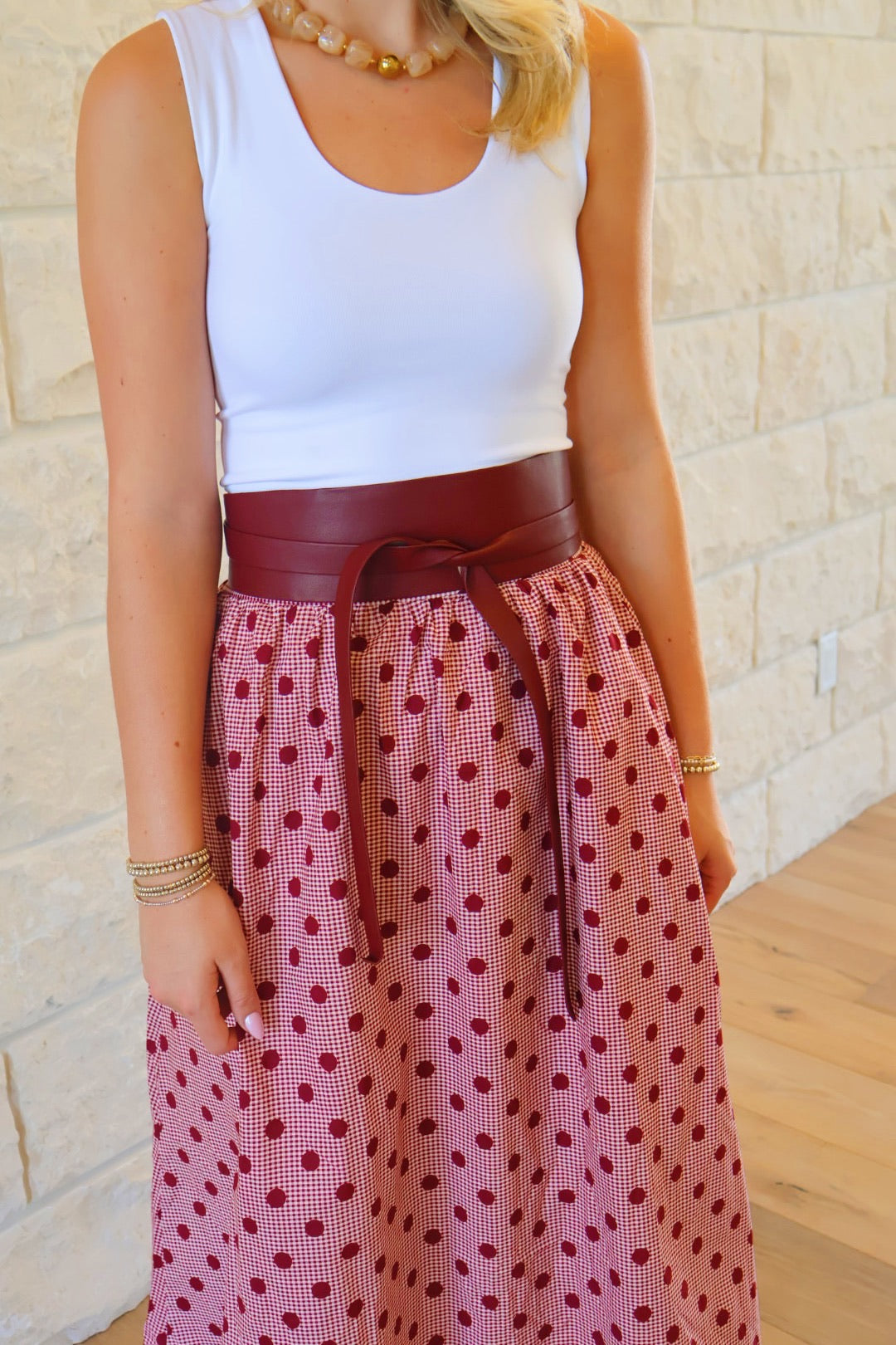 Rudder Dot Skirt