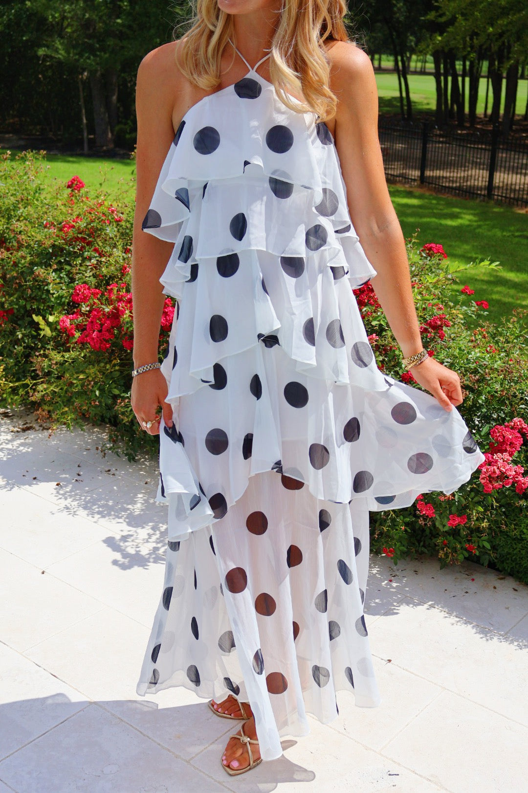 Polka Dot Party Dress