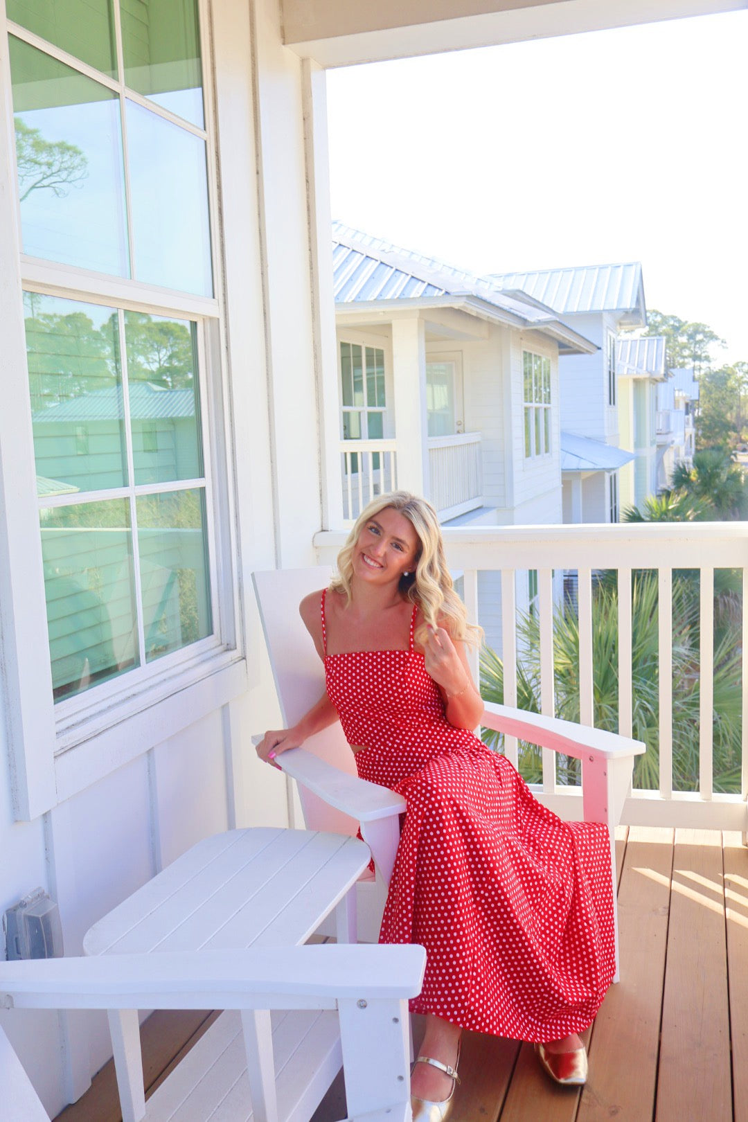 Red Polka Dot Set