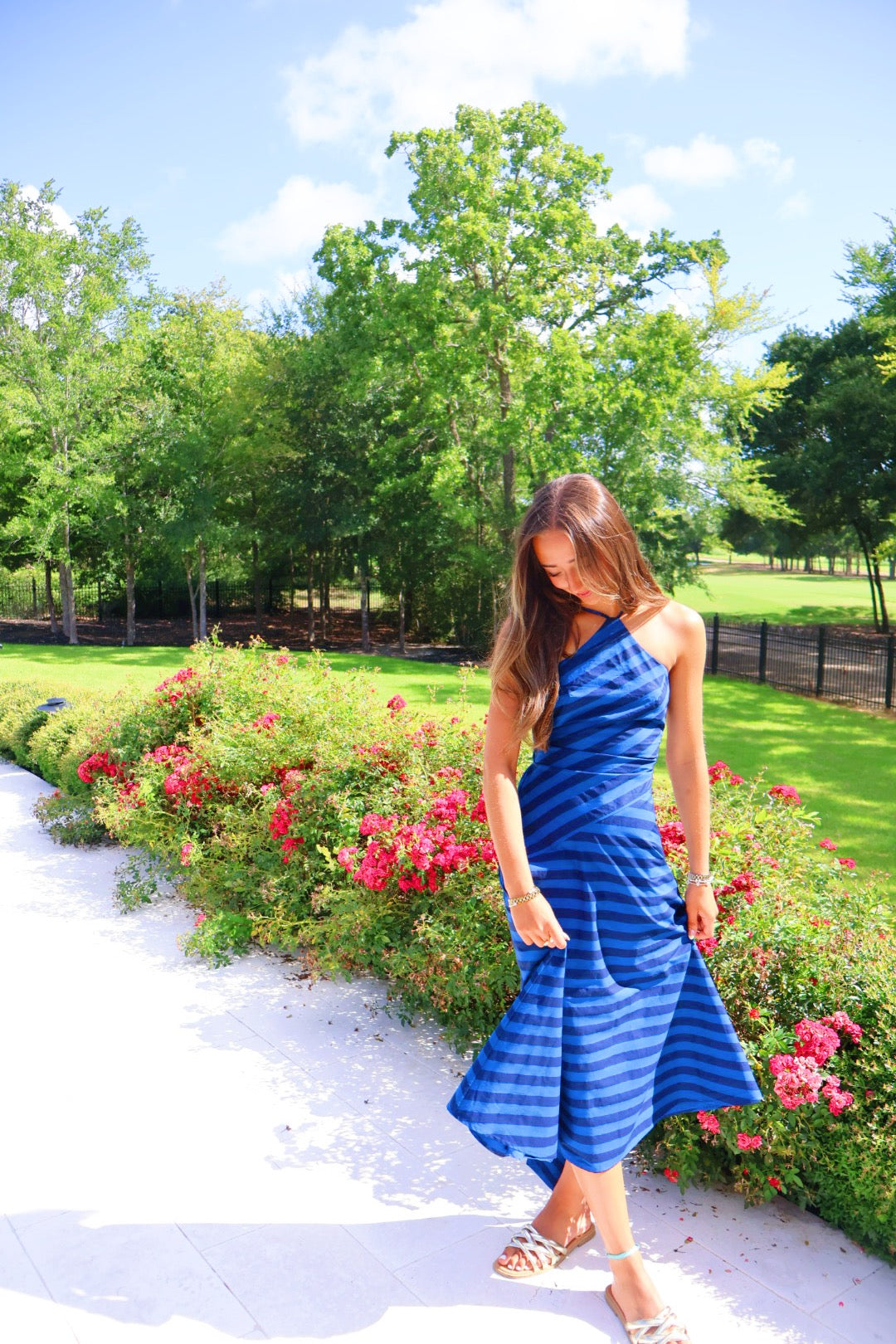 The Navy Wrap Dress