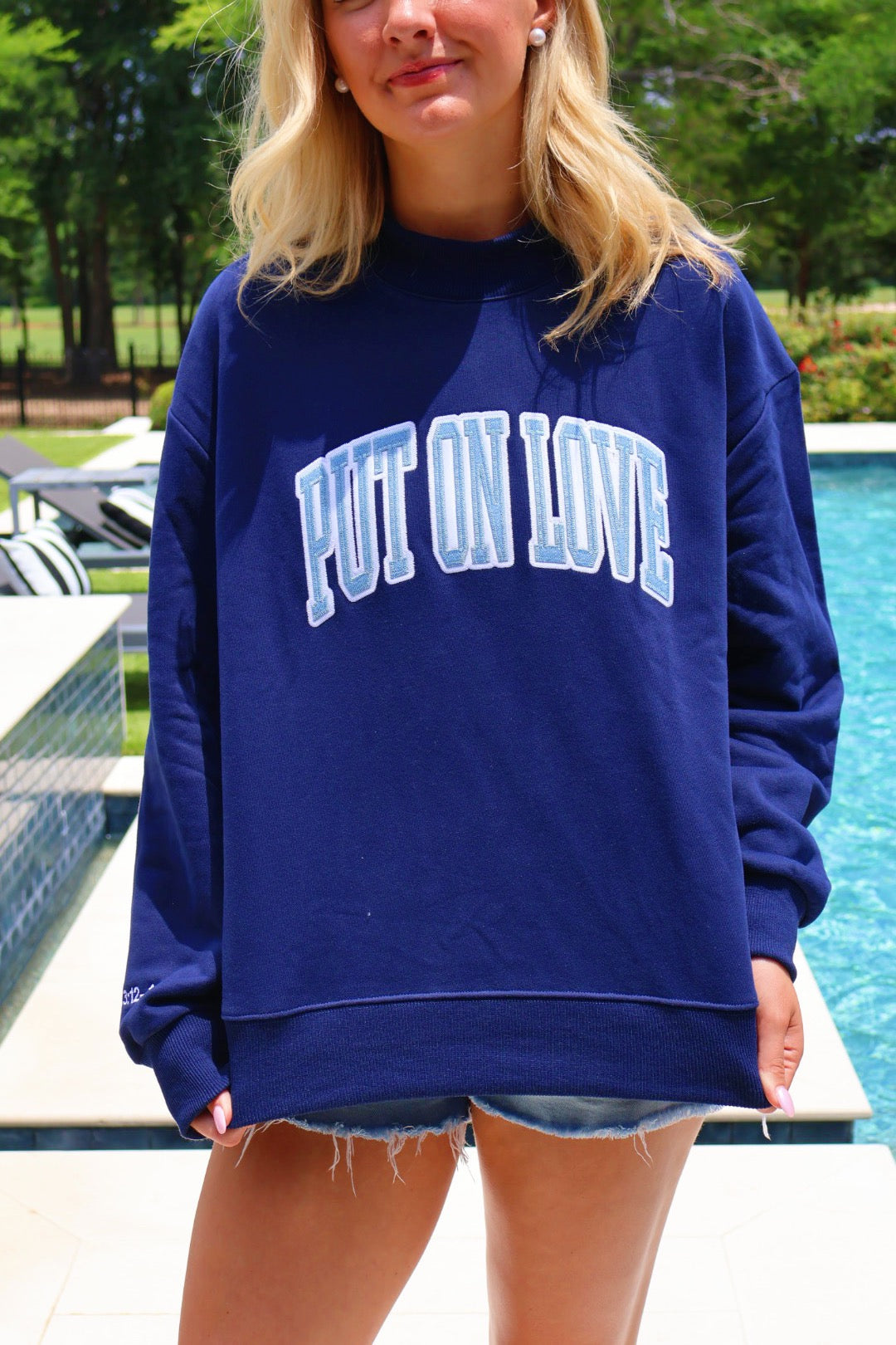 PUT ON LOVE - Navy