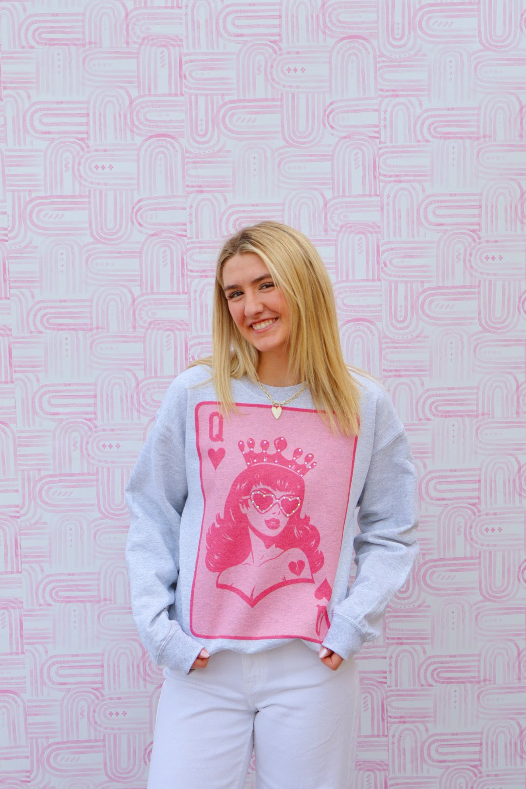 Queen of Hearts Sweatshirt