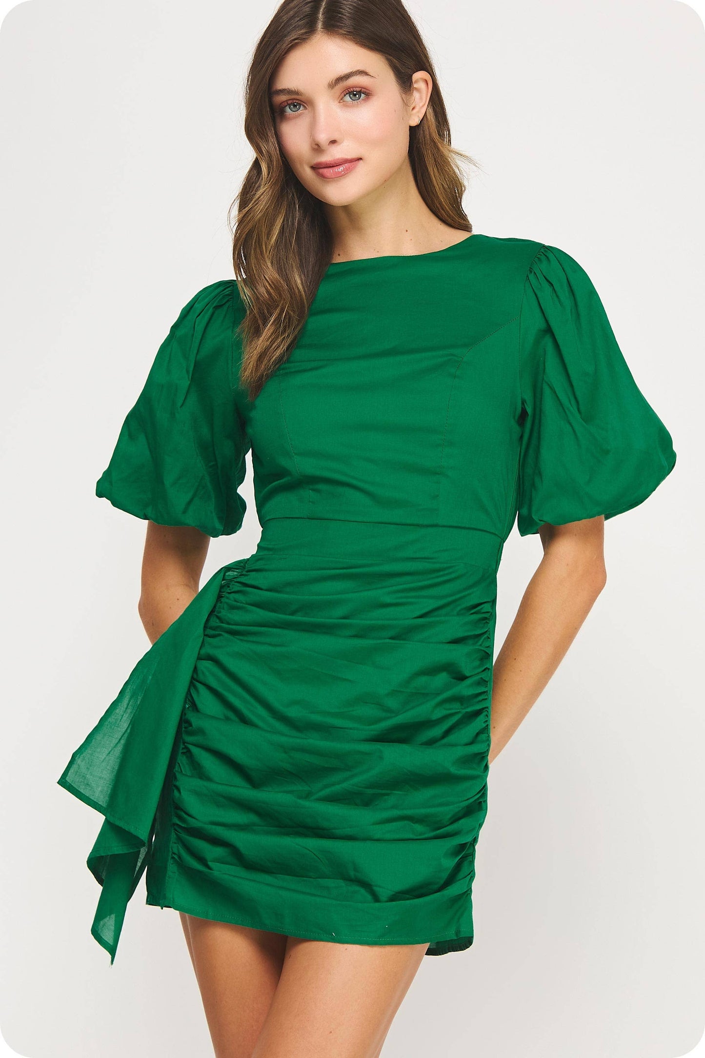 Emerald Mini Dress