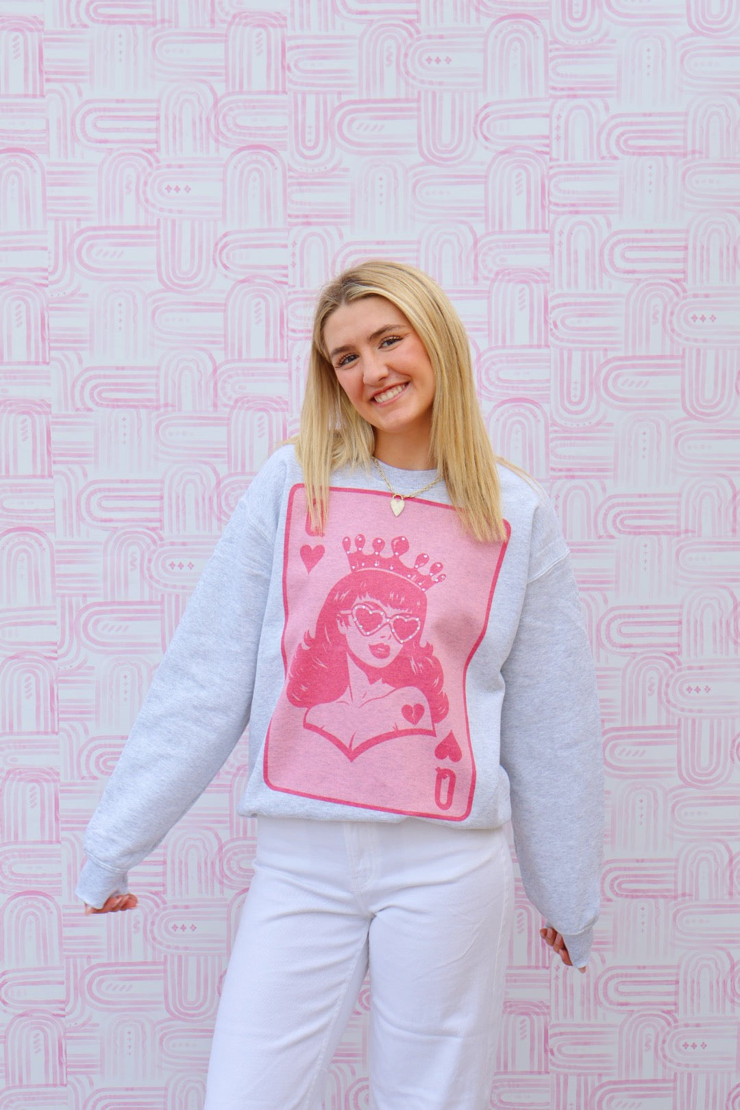 Queen of Hearts Sweatshirt