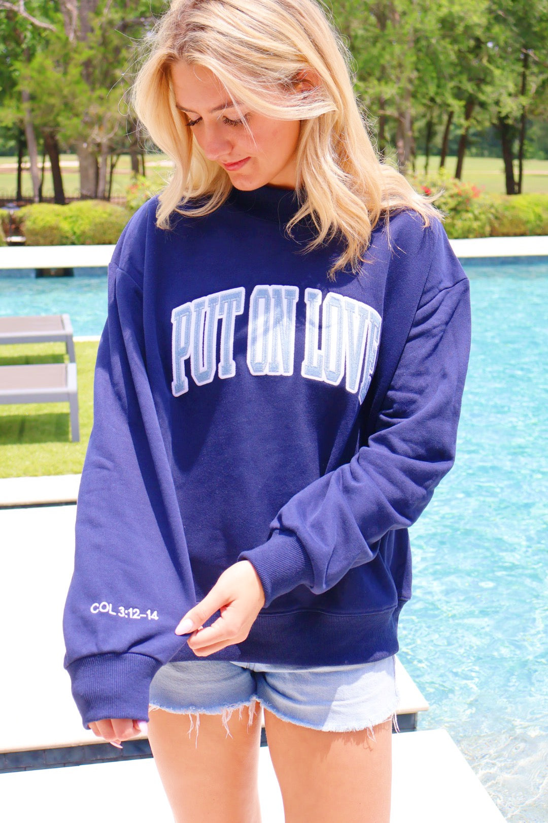 PUT ON LOVE - Navy