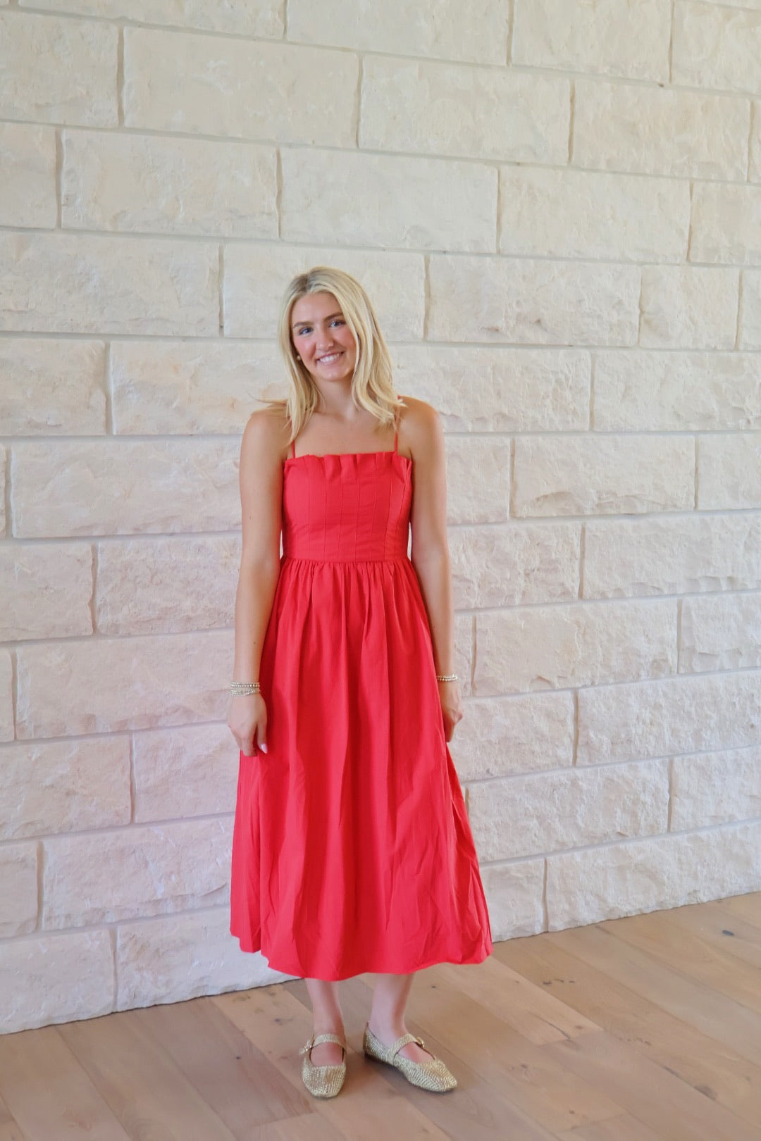 The Meadow Dress - Red