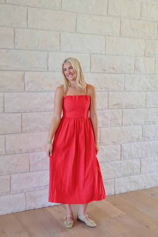 The Meadow Dress - Red