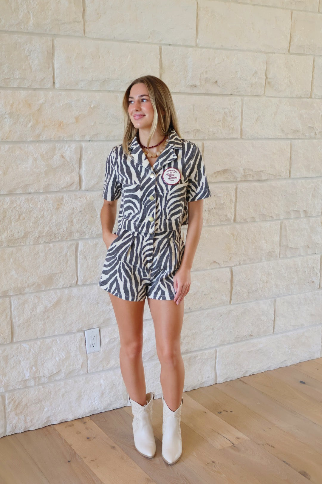Zebra Print Jacket