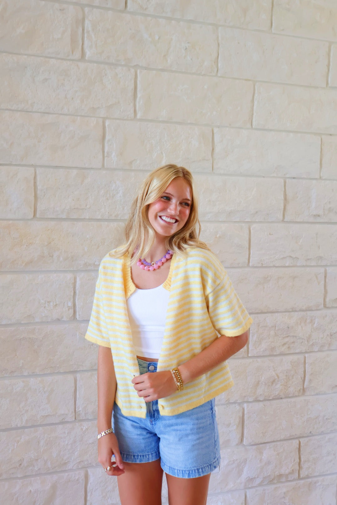 Sunshine Stripe Sweater
