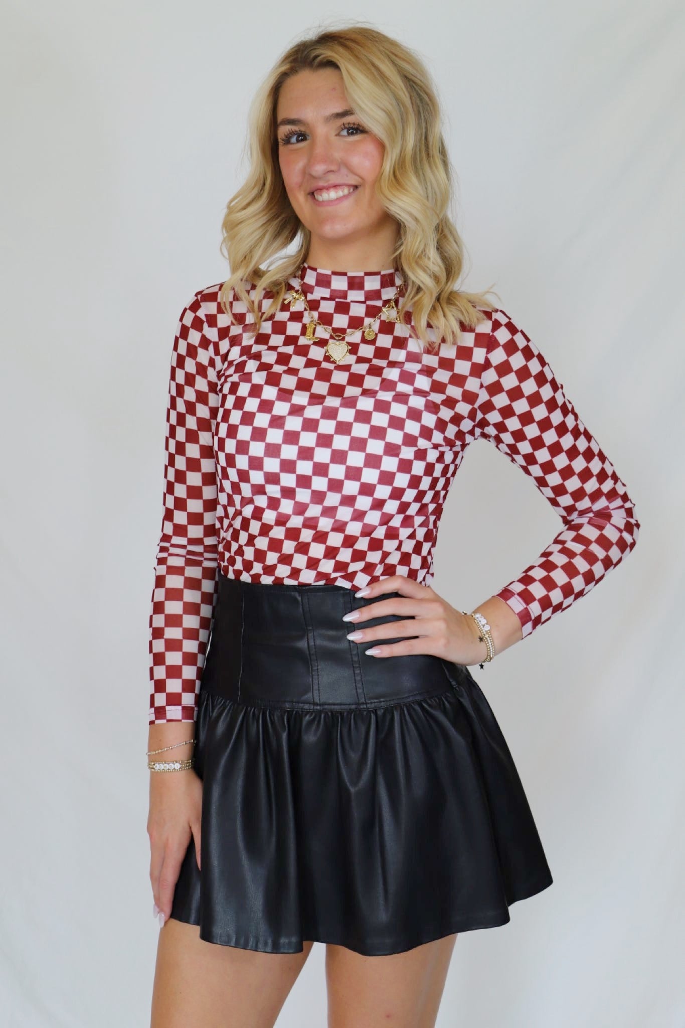 Aggie Spirit Mesh Top