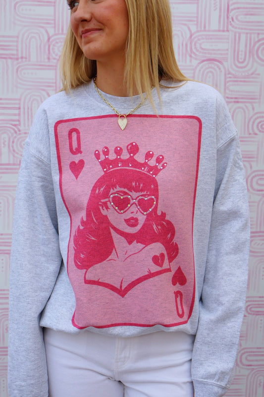 Queen of Hearts Sweatshirt