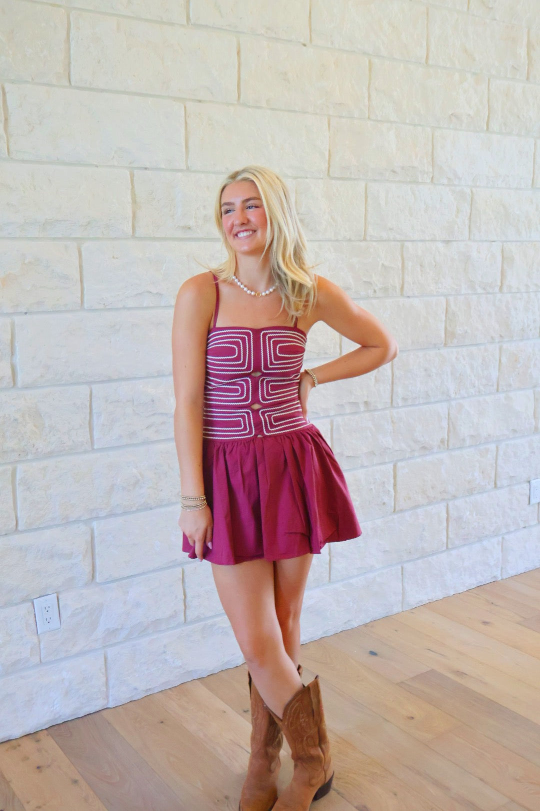 Aggie Cutout Mini Dress
