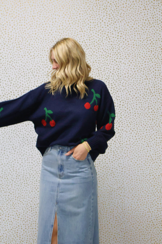 Cherry Sweater