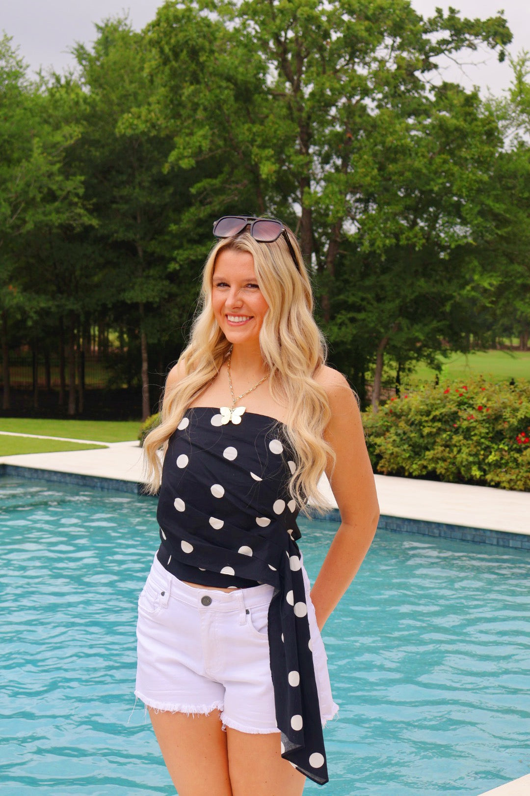 Polka Dot Tube Top