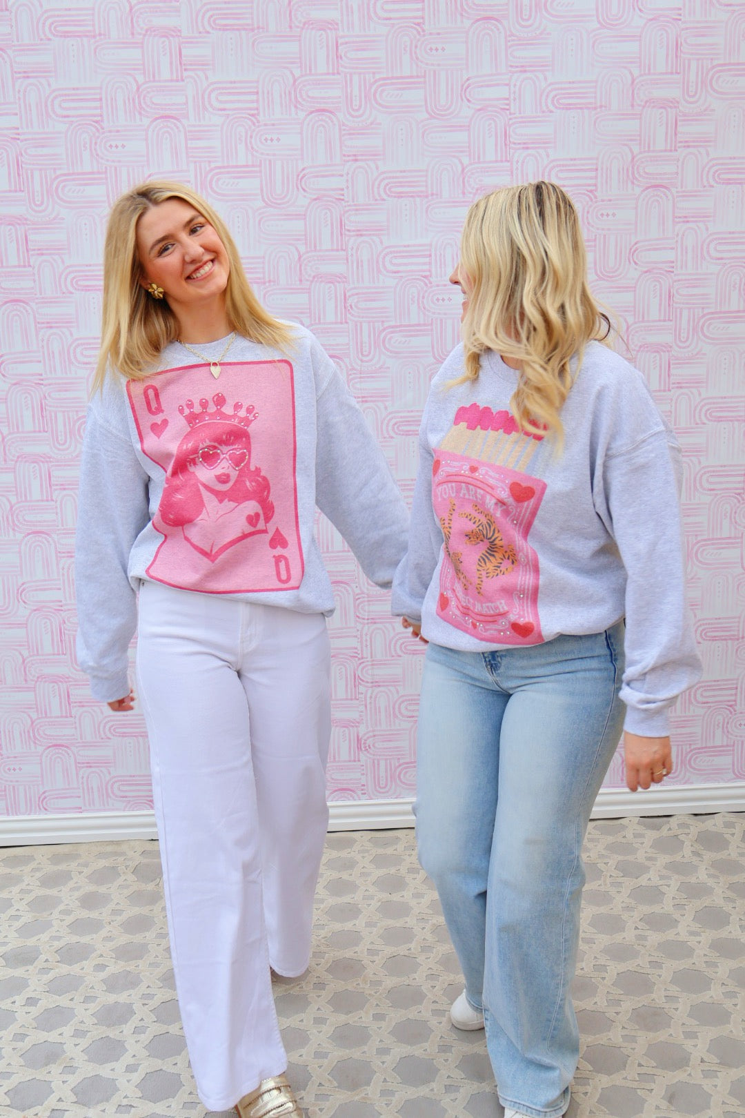 Queen of Hearts Sweatshirt