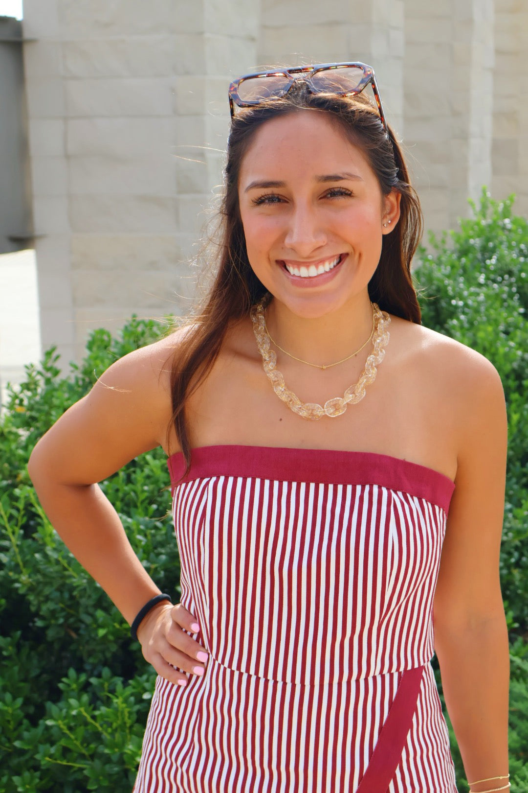 Gold Chain Link Necklace