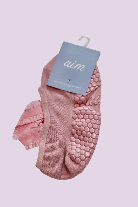 Pilates Super Grip Ballet Socks - Pink