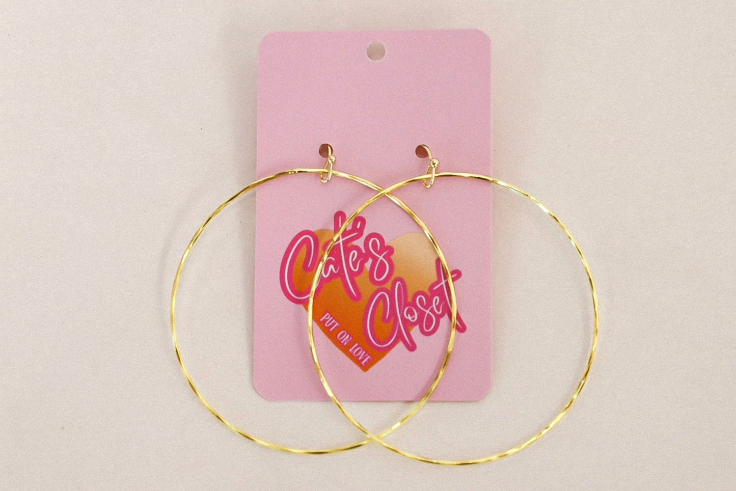 Gold hoops
