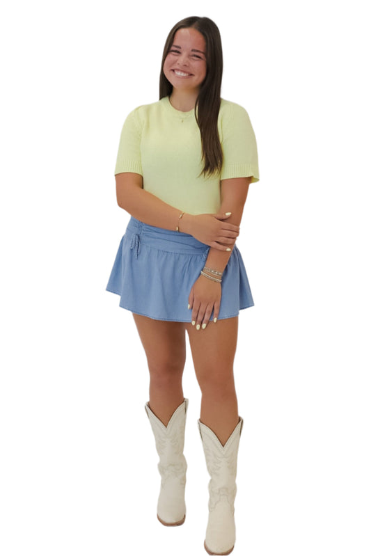 Short Sleeve Sweater