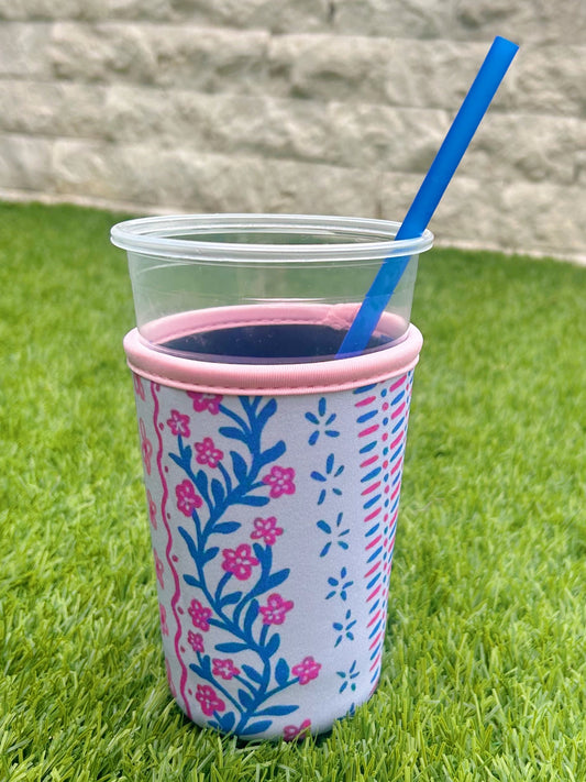 Coffee Koozie Pink