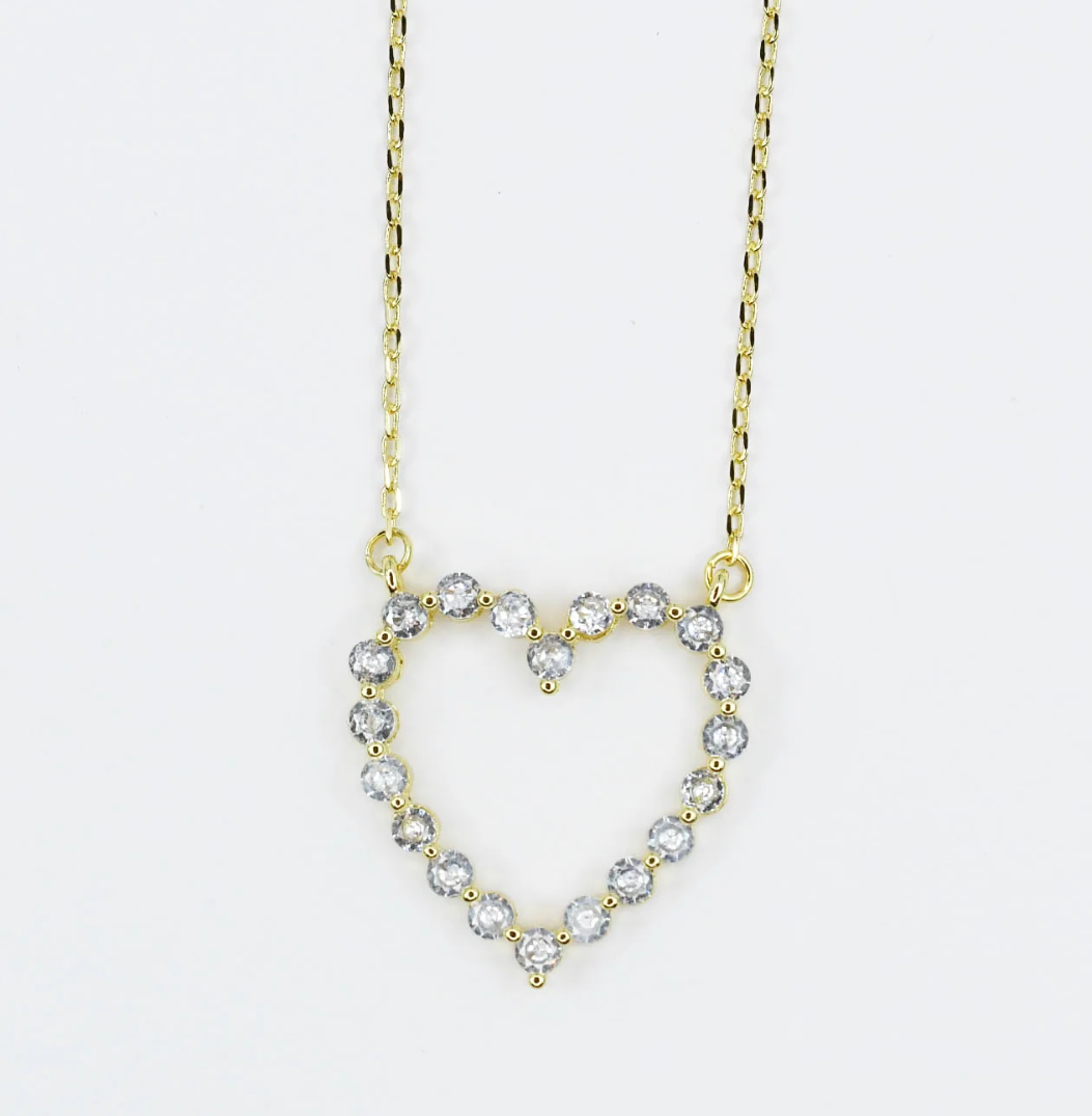 Sparkle Heart Necklace